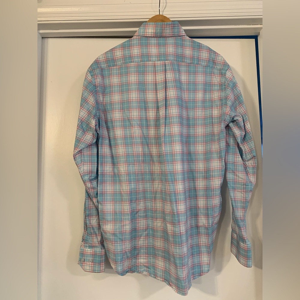 MENS SM SOUTHERN POINT CO BUTTON DOWN SHIRT - Picture 2 of 6